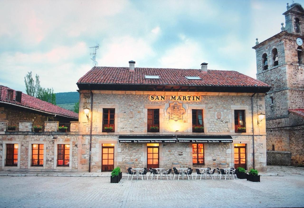 Hostal San Martin Molinos de Duero Exteriör bild